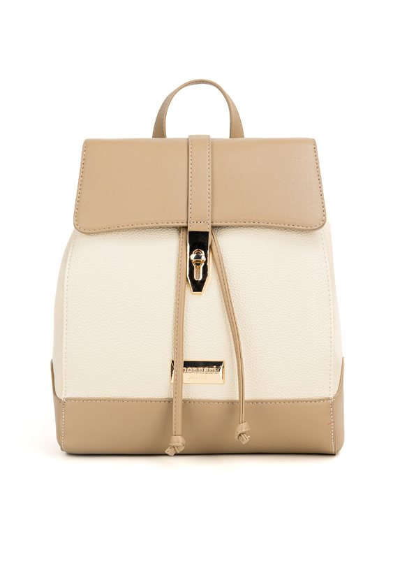 Plecak z klapą i ściągaczem