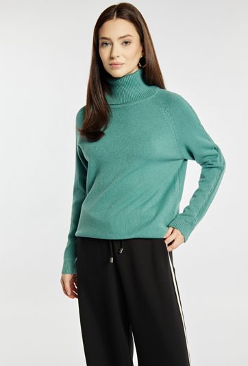 Sweter damski z wiskozą