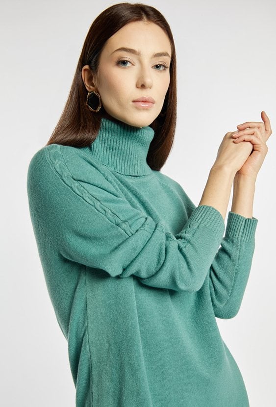 Sweter damski z wiskozą