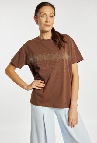 T-shirt z cekinami