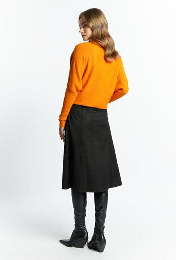 Dzianinowa spódnica damska