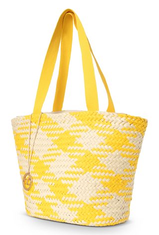 Torba plażowa NOBO w kratkę