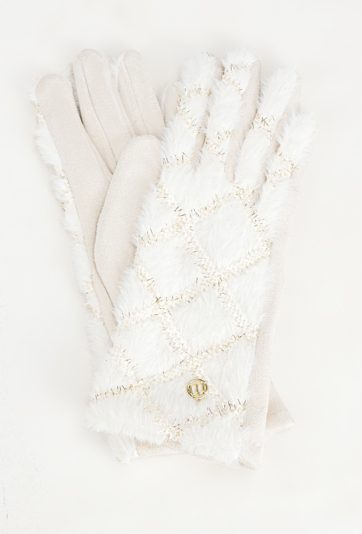 Eleganckie czarne rękawiczki