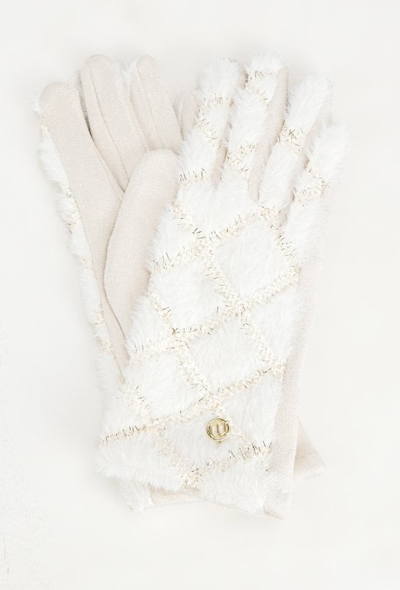 Eleganckie czarne rękawiczki