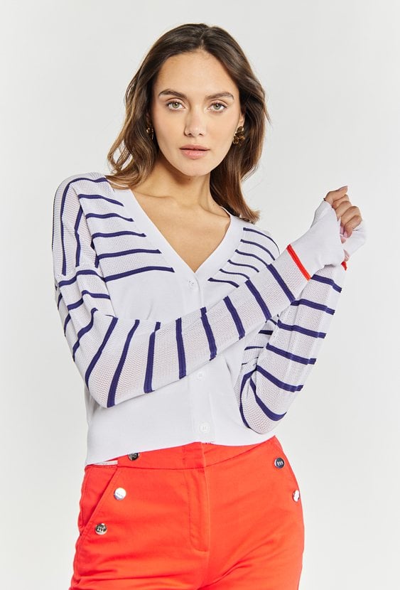 Cienki sweter damski