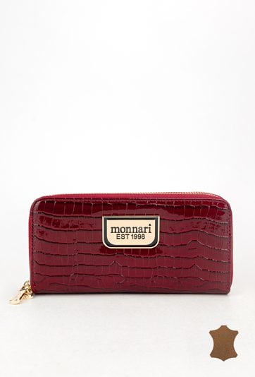 Skórzany portfel damski