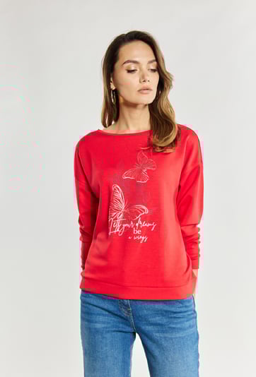 Wiskozowa bluza damska