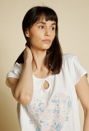 Bawełniana koszulka od piżamy