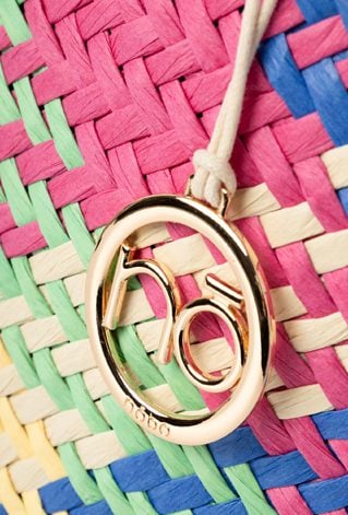 Torba plażowa NOBO w kratkę