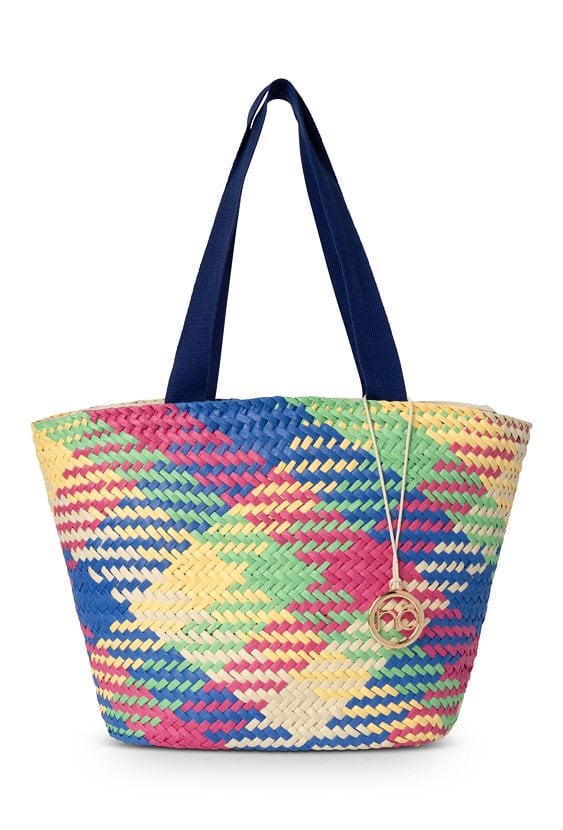 Torba plażowa NOBO w kratkę