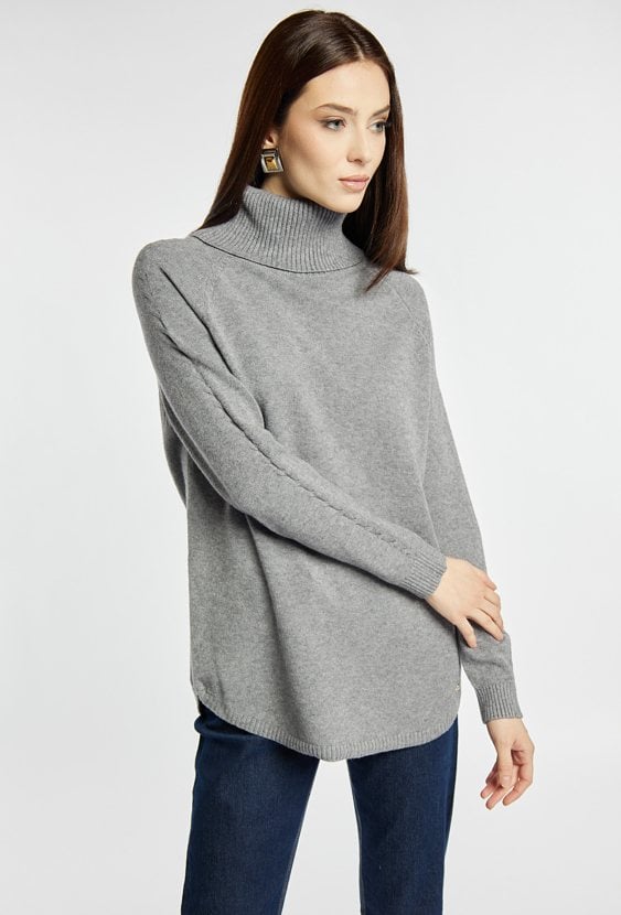 Sweter damski z wiskozą