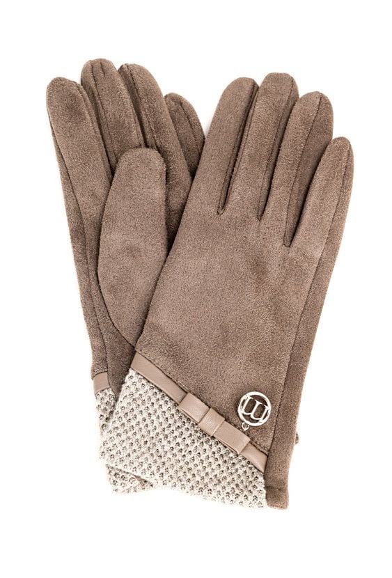Rękawiczki z małą kokardką