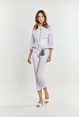 Spodnie damskie z aplikacją