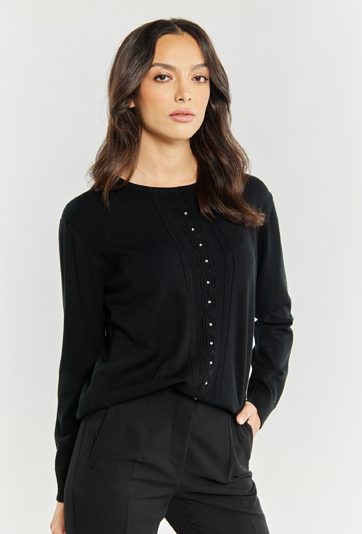 Wiskozowy sweter damski