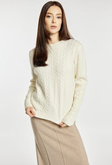 Sweter damski z połyskiem