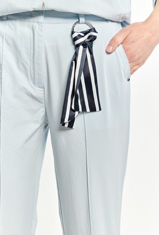 Spodnie damskie z aplikacją