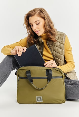 Tekstylna torba na laptopa Nobo