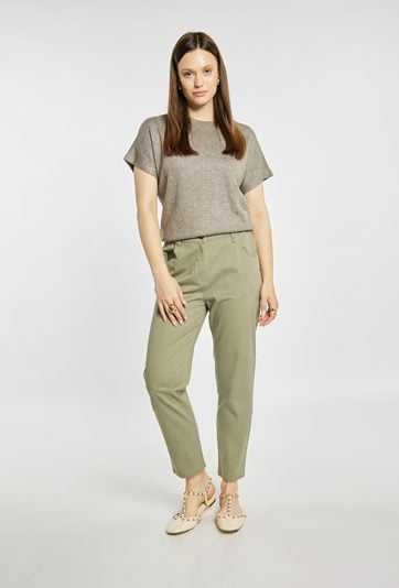 Bawełniane spodnie damskie