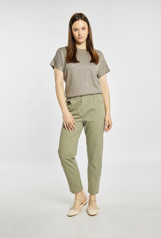 Bawełniane spodnie damskie