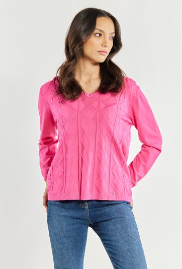 Sweter damski z wiskozy