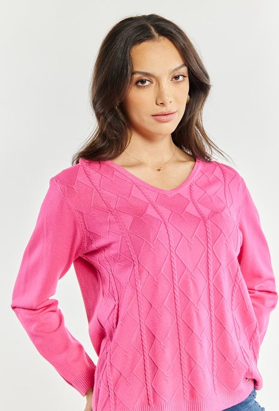 Sweter damski z wiskozy