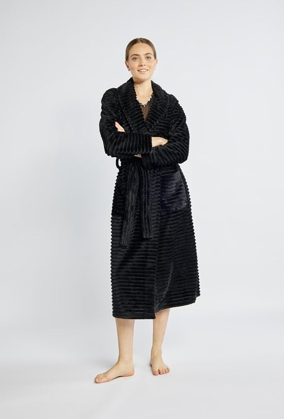 Dłuższy szlafrok damski