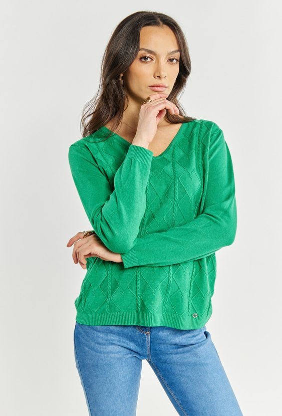 Sweter damski z wiskozy