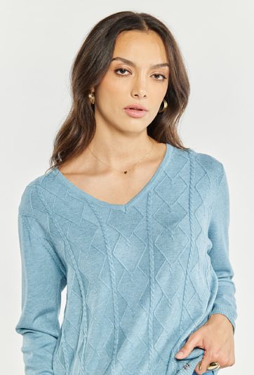 Sweter damski z wiskozy