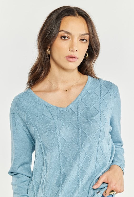 Sweter damski z wiskozy