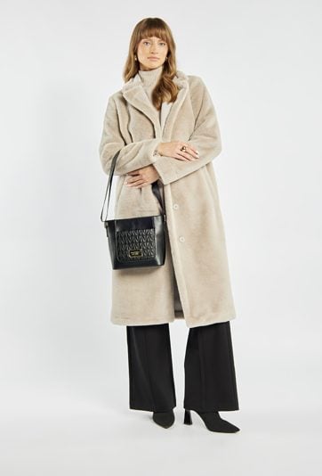 Torba z pikowaną kieszonką