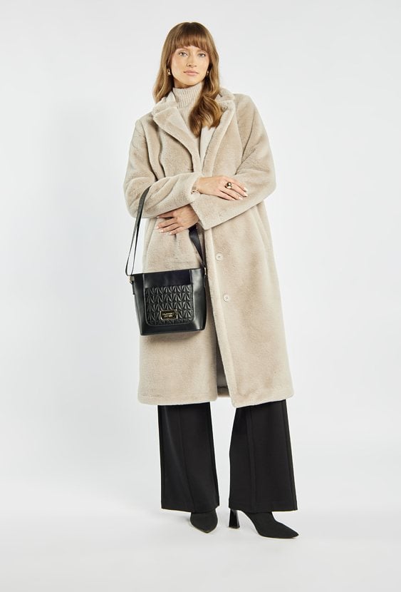 Torba z pikowaną kieszonką