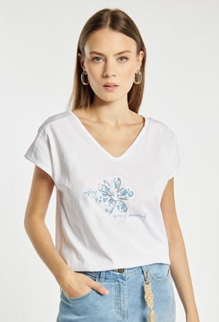 T-shirt z bawełny