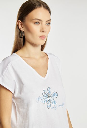 T-shirt z bawełny
