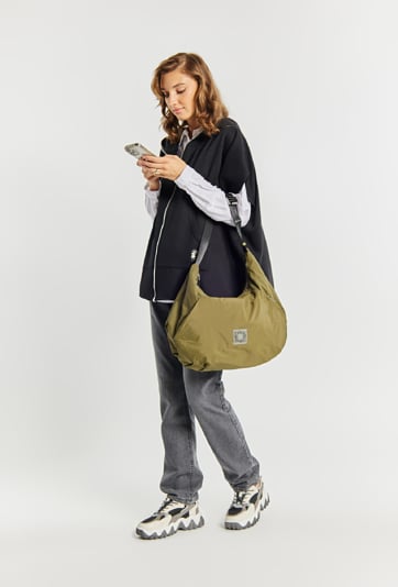 Tekstylna torebka na ramię Nobo