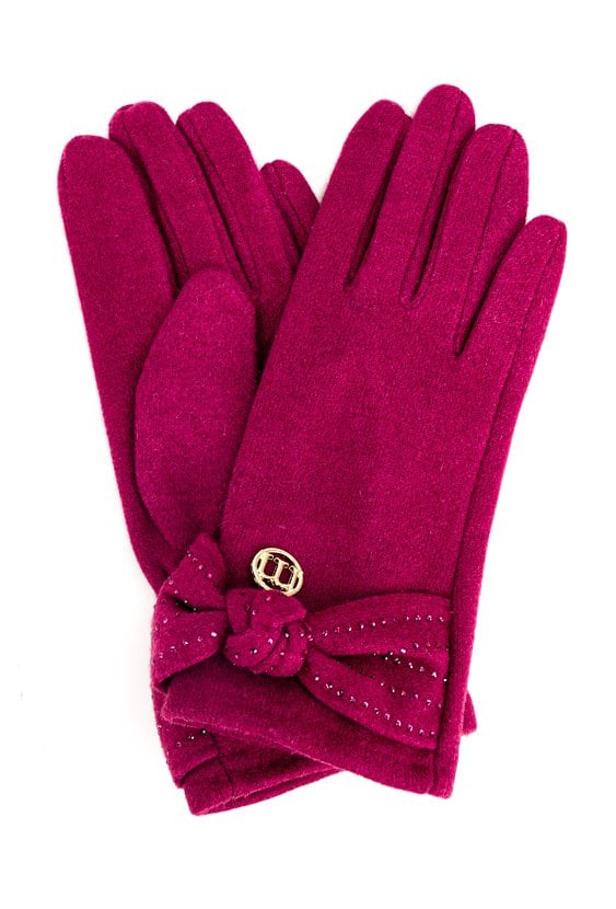 Rękawiczki z kokardą