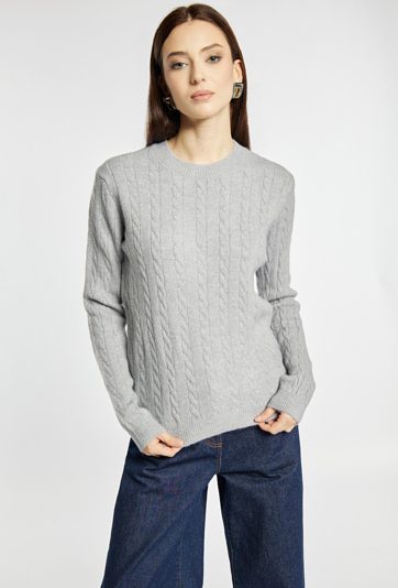 Sweter damski z połyskiem