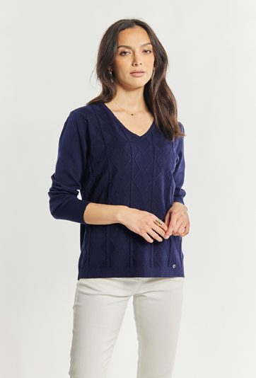 Sweter damski z wiskozy