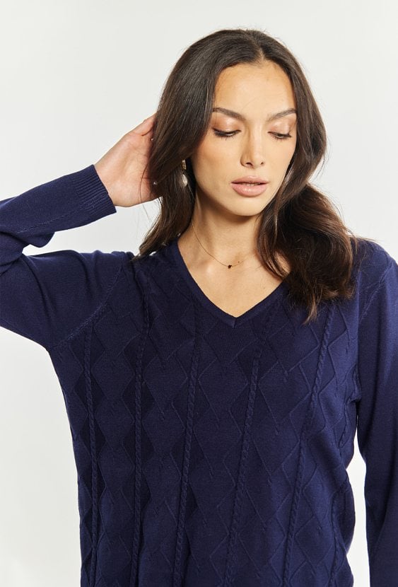 Sweter damski z wiskozy