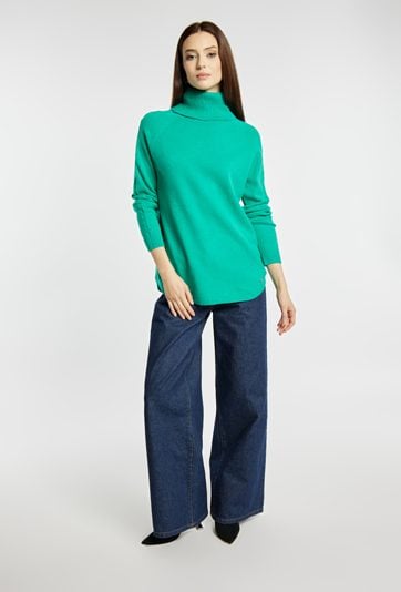 Sweter damski z wiskozą