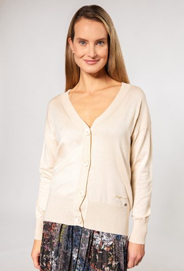 Sweter zapinany na guziki