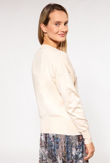 Sweter zapinany na guziki