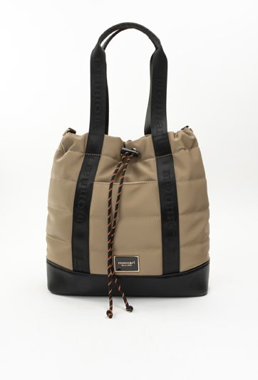 Sportowy shopper z pikowaniem