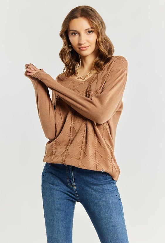 Sweter damski z wiskozy