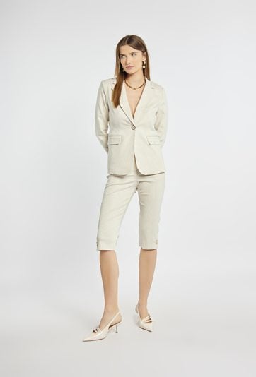 Wiskozowe spodnie 7/8