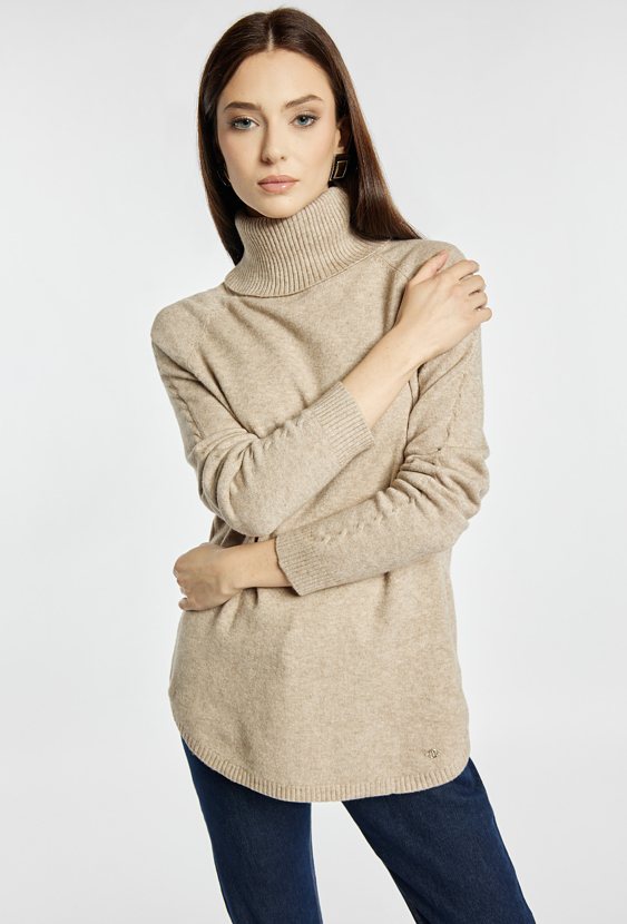 Sweter damski z wiskozą