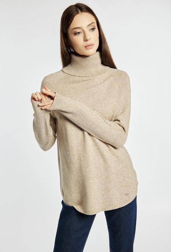 Sweter damski z wiskozą