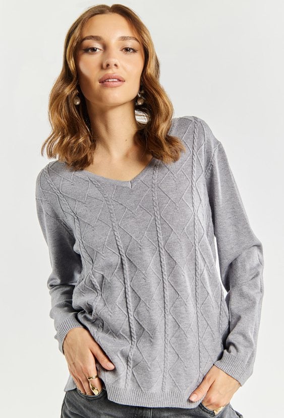 Sweter damski z wiskozy