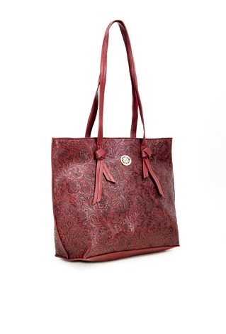 Duża torba z ciekawym wzorem