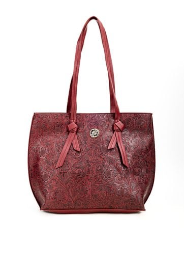 Duża torba z ciekawym wzorem