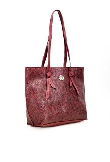 Duża torba z ciekawym wzorem